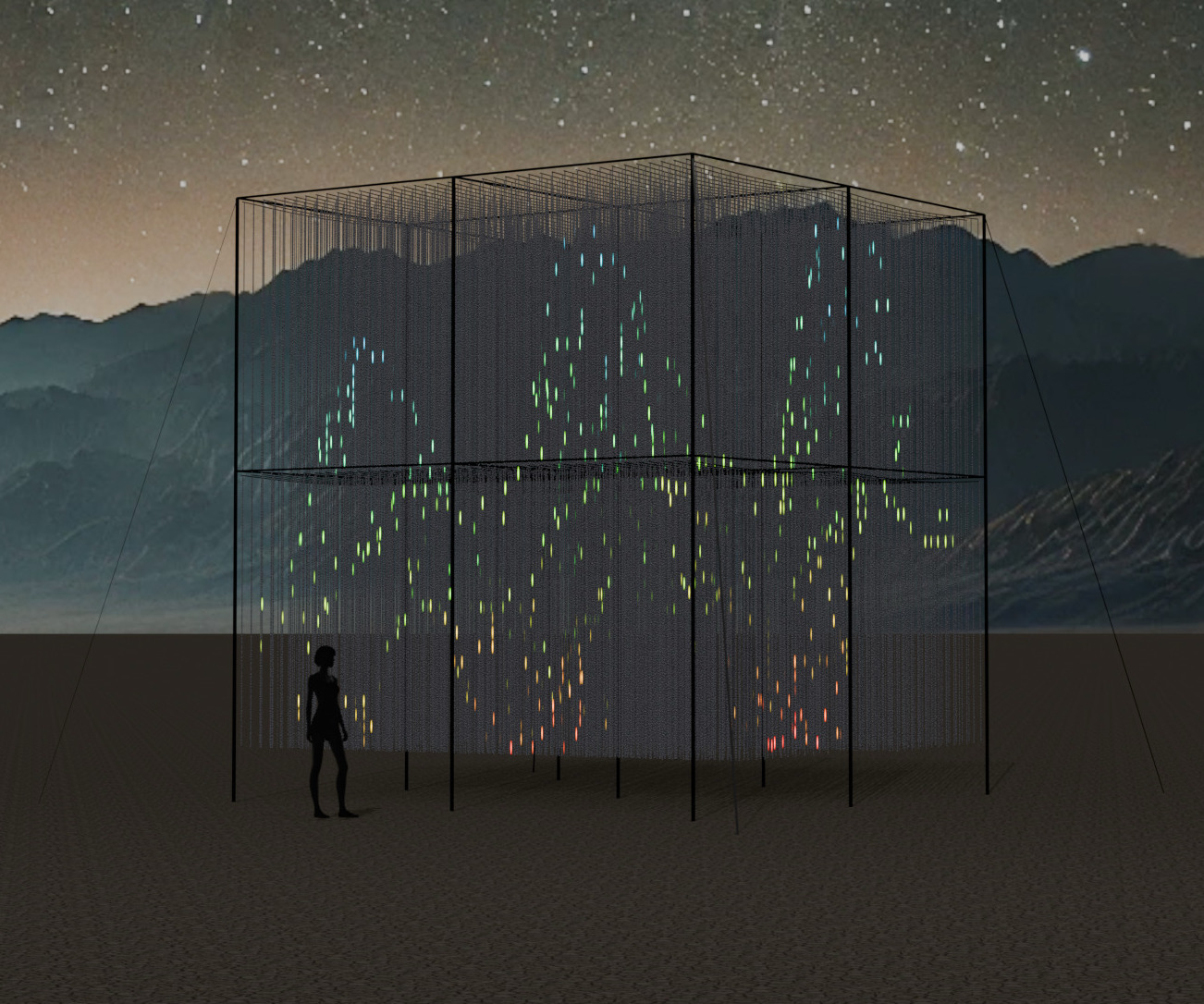2x2x2 Array Rendering