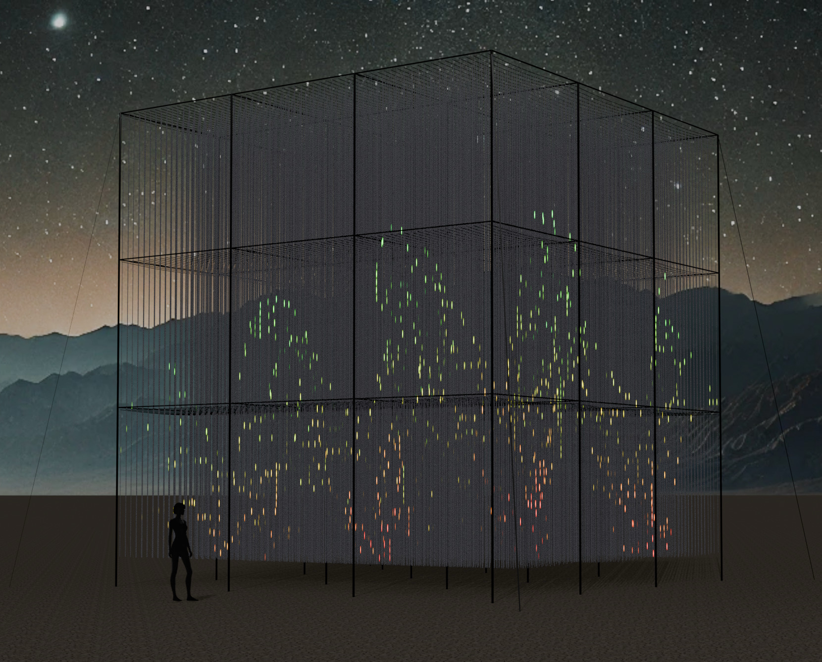 3x3x3 Array Rendering